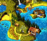 une photo d'Ã©cran de Donkey Kong Country 3 sur Nintendo Super Nes